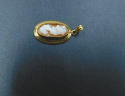 GOLD FILLED CAMEO VIEW